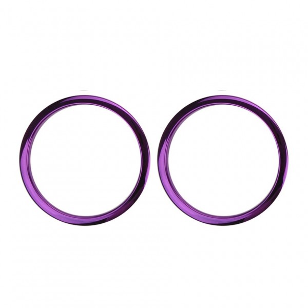 Bass Drum O's 2" Sound Hole Rings, Purple
