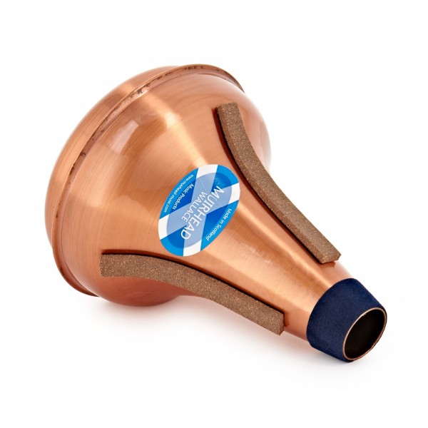 Wallace Soprano Cornet Straight Mute, All Copper