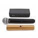 Shure BLX24UK/SM58 Wireless Mic System with FREE Gold Mic Sleeve