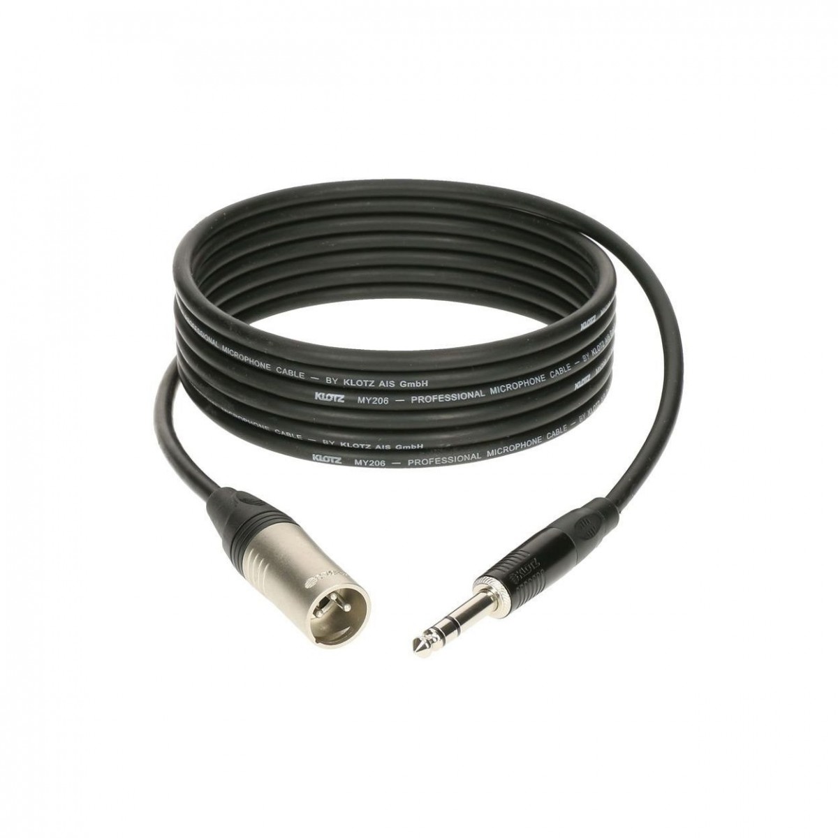 Mic Patch OFFLINE Klotz Microphone Patch Cable Male XLR to 1/4'' Jack, 5.0m at ...