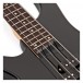 Chicago Left Handed Bass Guitar by Gear4music, Black