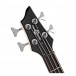 Chicago Left Handed Bass Guitar by Gear4music, Black