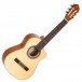 Ortega Requinto Series Pro Nylon String, Solid Engelman Spruce