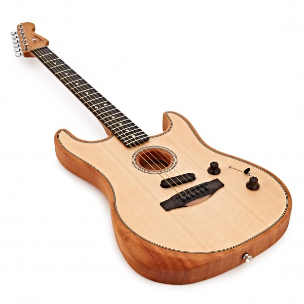 Fender American Acoustasonic Stratocaster, Natural at Gear4music