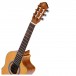 Ortega Requinto Series Nylon String, Natural Cedar neck