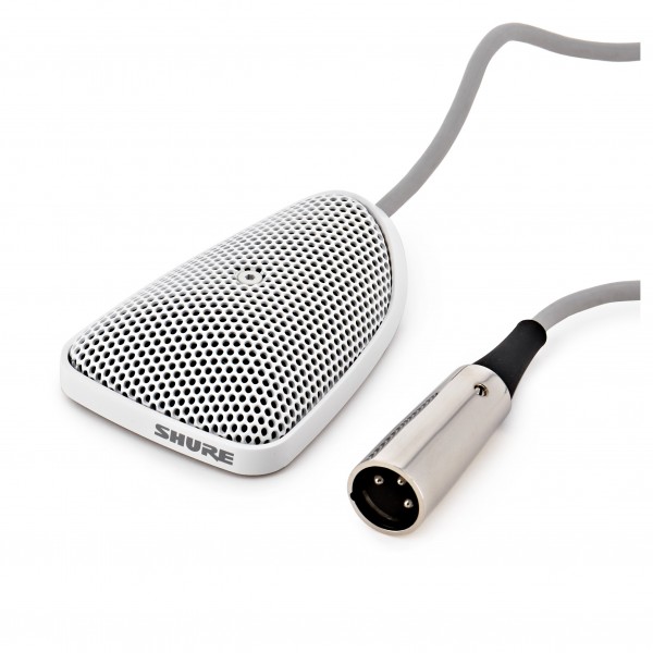 Shure Centraverse CVB-W/C Cardioid Boundary Microphone, White