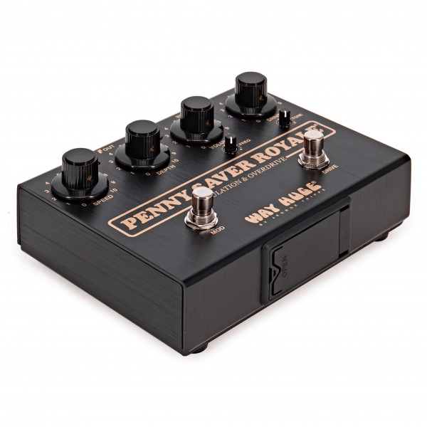 ギター Jim Dunlop WAY HUGE PENNY SAVER E WAY HUGE® PENNY SAVER ROYALE® MODULATION & OVERDRIVE - Dunlop