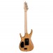 Dean Exile Select Floyd Burled Poplar, Satin Turquoise Burst back