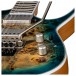 Dean Exile Select Floyd Burled Poplar, Satin Turquoise Burst close up