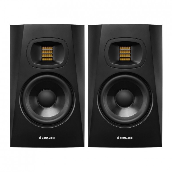 Adam Audio T5V Studio Monitors, Pair - Front