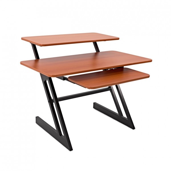 3 Tier Home Studio Desk by Gear4music - Angled