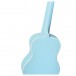 Ortega Gaucho Series Tenor Ukulele, Sky Blue Back Angle