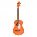 Ortega Gaucho Series Tenor Ukulele, Orange Front Angle