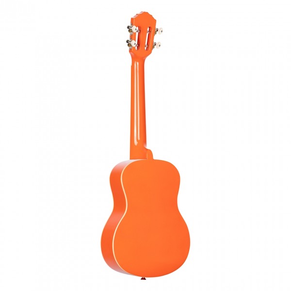 Ortega Gaucho Series Tenor Ukulele, Orange Back Abgle