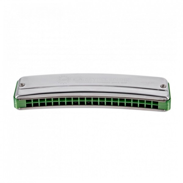 Seydel 1847 Club Steel Harmonica - from the front