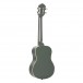 Ortega Gaucho Series Tenor Ukulele, Platinum Grey Back Angle