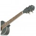 Ortega Gaucho Series Tenor Ukulele, Platinum Grey Neck