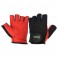 Shaw Fingerless Large Drum Gloves, Red