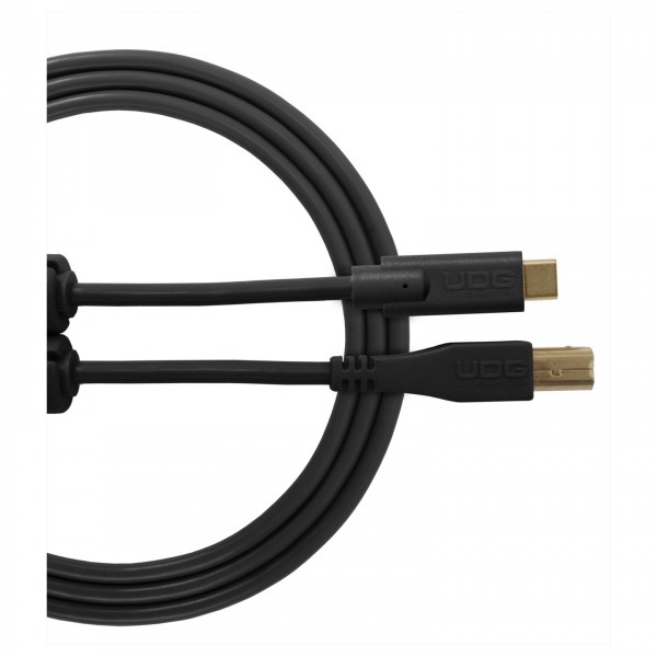 UDG Cable USB 2.0 (Type C-B) Straight 1.5M Black
