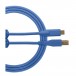 Kábel UDG USB 2.0 (typ CB), priamy 1,5 M, modrý