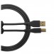 Kábel UDG USB 2.0 (AB) priamy 2M čierny