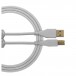 Kábel UDG USB 2.0 (AB) priamy 2M biely