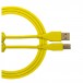 Kábel UDG USB 2.0 (AB) priamy 2M Yellow