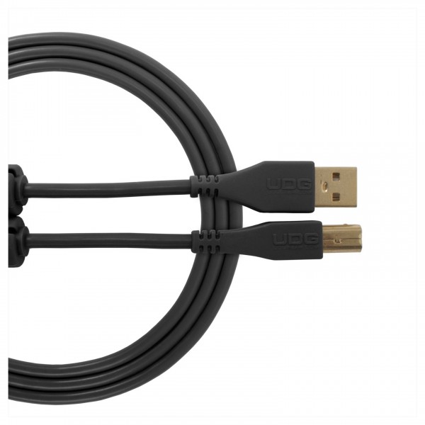 UDG Cable USB 2.0 (A-B) Straight 3M Black