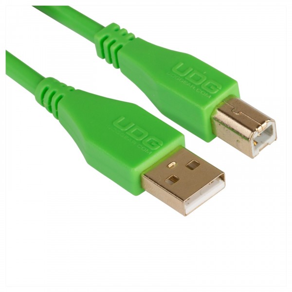 UDG Cable USB 2.0 (A-B) Straight 3M Green 2