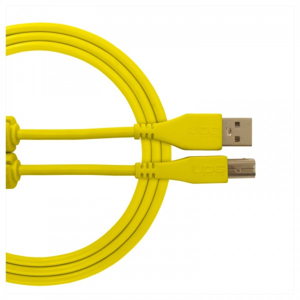 UDG Cable USB 2.0 (A-B) Straight 3M Yellow 1