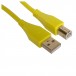 UDG Cable USB 2.0 (A-B) Straight 3M Yellow 2