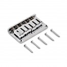 Gotoh GTC101 Hardtail Bridge with Brass Saddles, Chrome