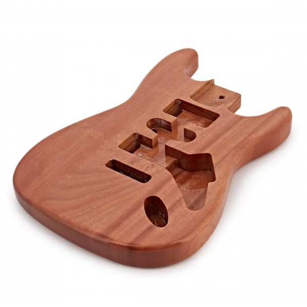 Electric Guitar Body, Natural Mahogany