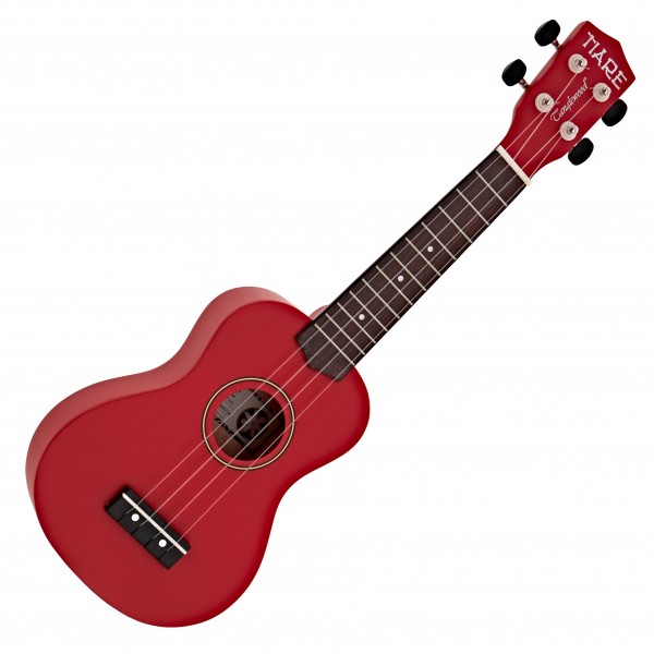 Tanglewood TWTSP Tiare Soprano Size Ukulele, Wine Red