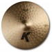 Zildjian K 22'' Light Ride Cymbal Top