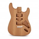 Guitarworks Duo-Cutaway Electric Guitar Body, Ash