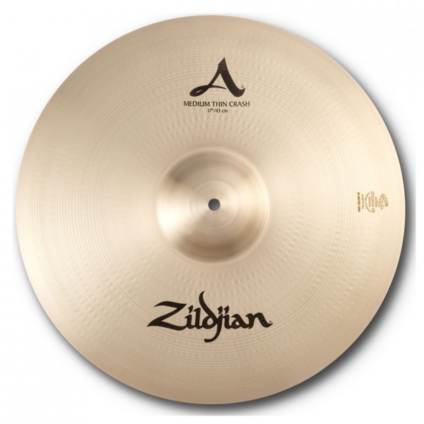 Zildjian A 17'' Medium Thin Crash Cymbal