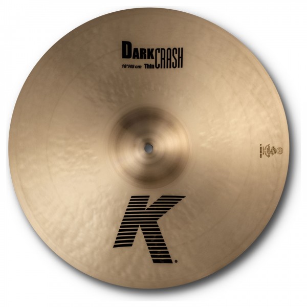 Zildjian K 18'' Thin Dark Crash Cymbal Top