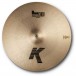 Zildjian K 16'' Medium Thin Dark Crash Cymbal Top