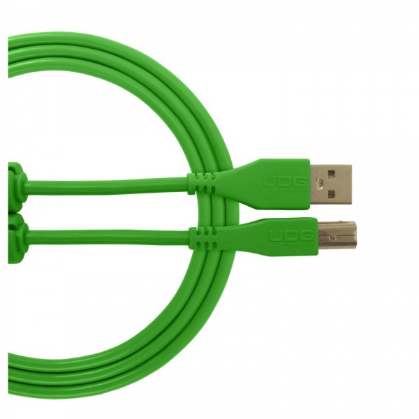 UDG Cable USB 2.0 (A-B) Straight 1M Green - Main