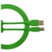 Kábel UDG USB 2.0 (AB) priamy 1M zelený