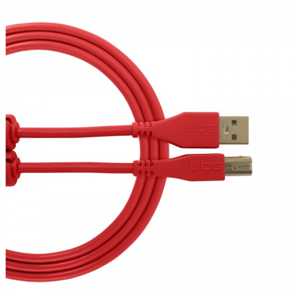 UDG Cable USB 2.0 (A-B) Straight 1M Red - Main