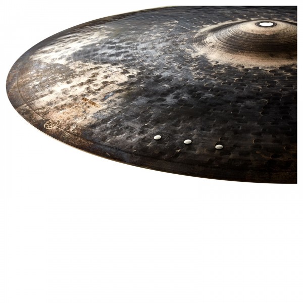 Zildjian K Custom 20'' Left Side Ride, with 3 Rivets Angle