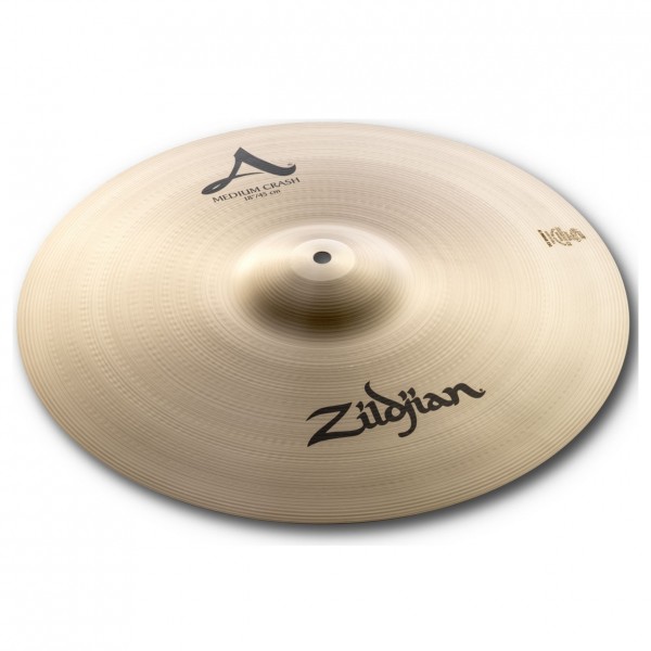 Zildjian A 18'' Medium Crash Cymbal, Traditional Finish