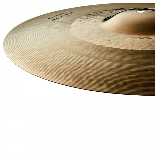 Zildjian K Custom 20" Hybrid Ride Angle