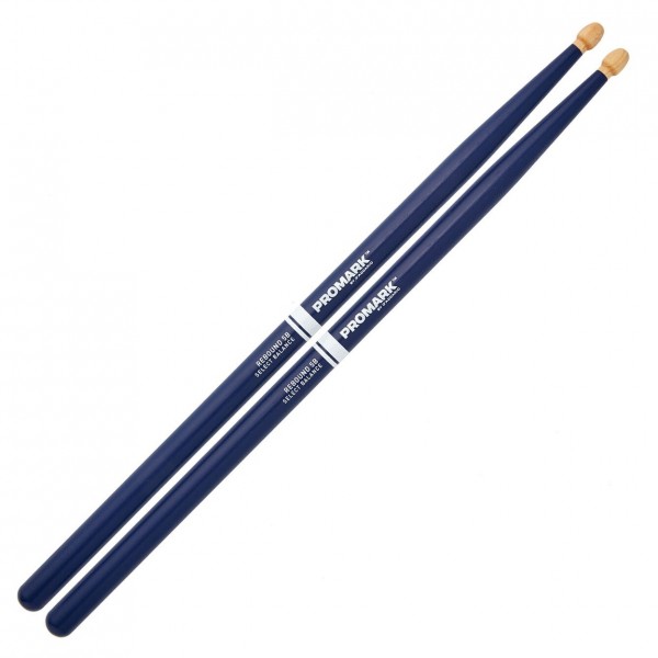 Promark Hickory 5B Rebound Balance Drumsticks, Blue