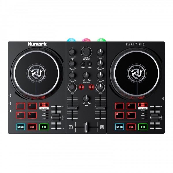 Numark Party Mix II 2-Channel DJ Controller - Top