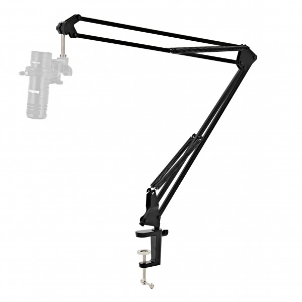 Heavy Duty Studio Arm Mic Stand by Gear4music