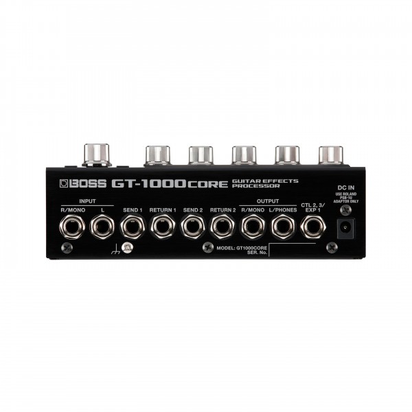 Boss GT-1000 Core Guitar Effects Processor back