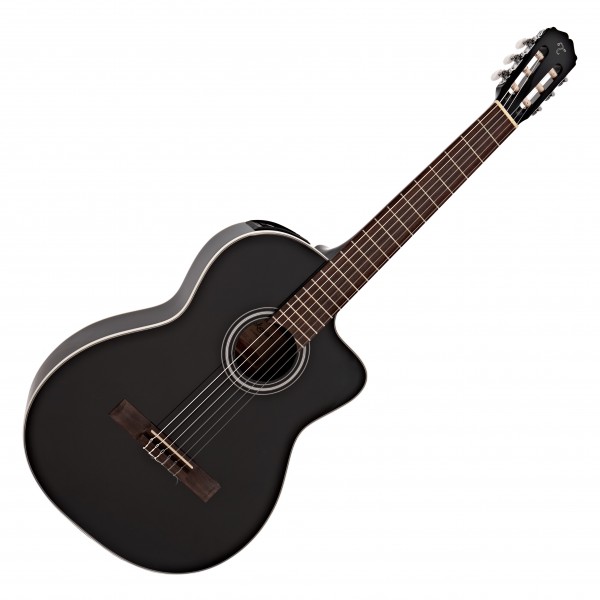 Takamine GC2CE Electro Classical Guitar, Black